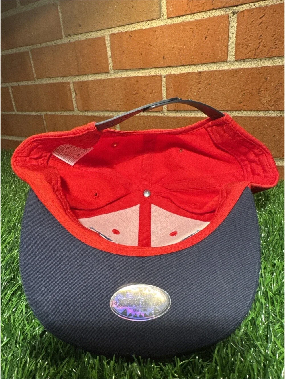 Cartoon Monster Face  Hat with Ear Accents SnapBack Youth Size